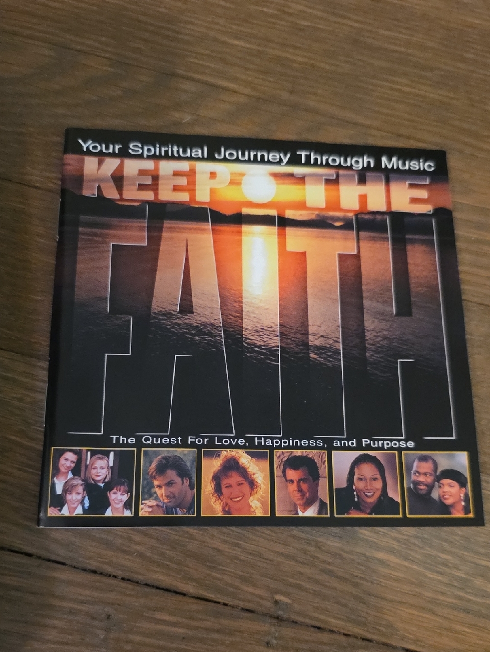 Keep The Faith Spiritual Music Collection - Set Of 7 CDs And Holder